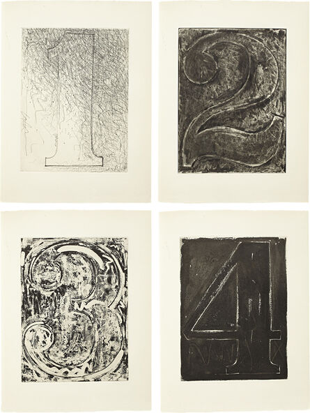 Jasper Johns, ‘Fizzles (Foirades) (U.L.A.E. 173)’, 1975-76