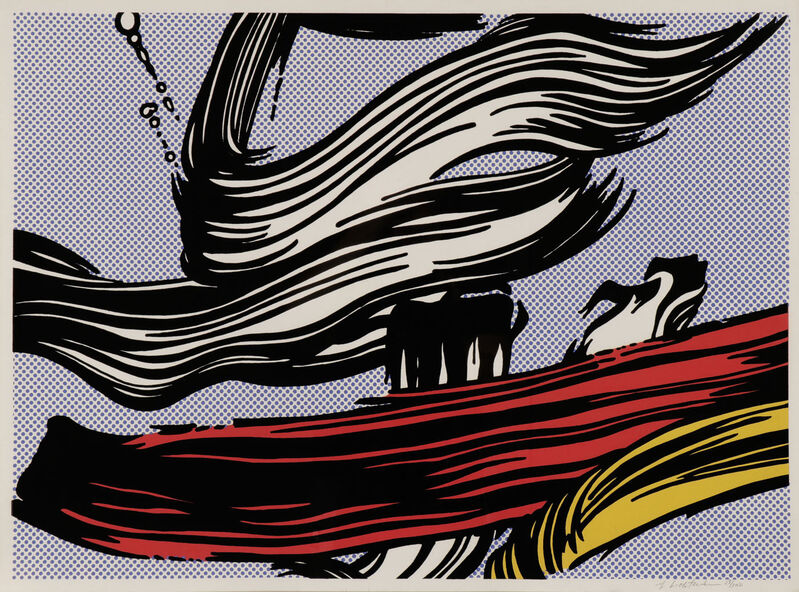 Roy Lichtenstein, ‘Brushstrokes’, 1967, Print, Screenprint, Gregg Shienbaum Fine Art