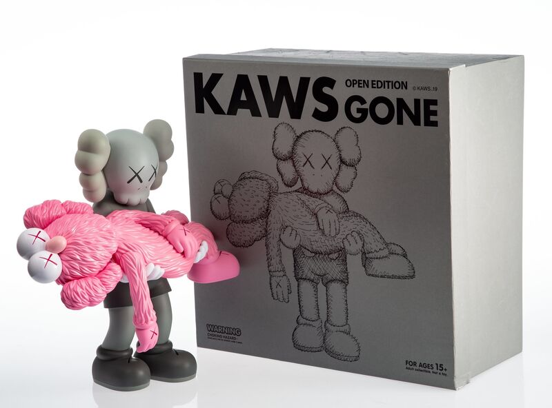 KAWS, ‘Gone (Grey)’, 2019, Sculpture, Painted cast vinyl, Heritage Auctions