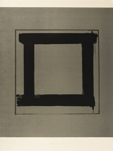 Brice Marden, ‘Square (Lewison 38.2)’, 1983