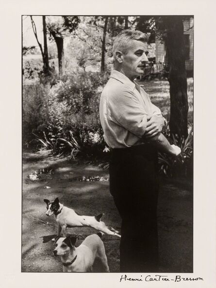 Henri Cartier-Bresson, ‘William Faulkner at home Oxford Mississippi’, 1947