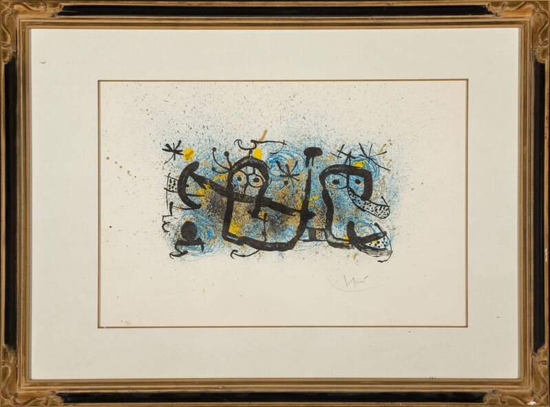 Joan Miró, ‘Ma de proverbis’, 1970, Print, Lithograph in colors on wove paper, Heritage Auctions