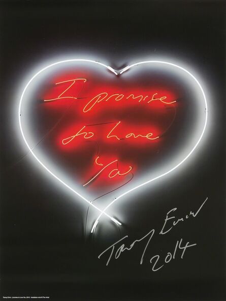 Tracey Emin, ‘I Promise To Love You’, 2014
