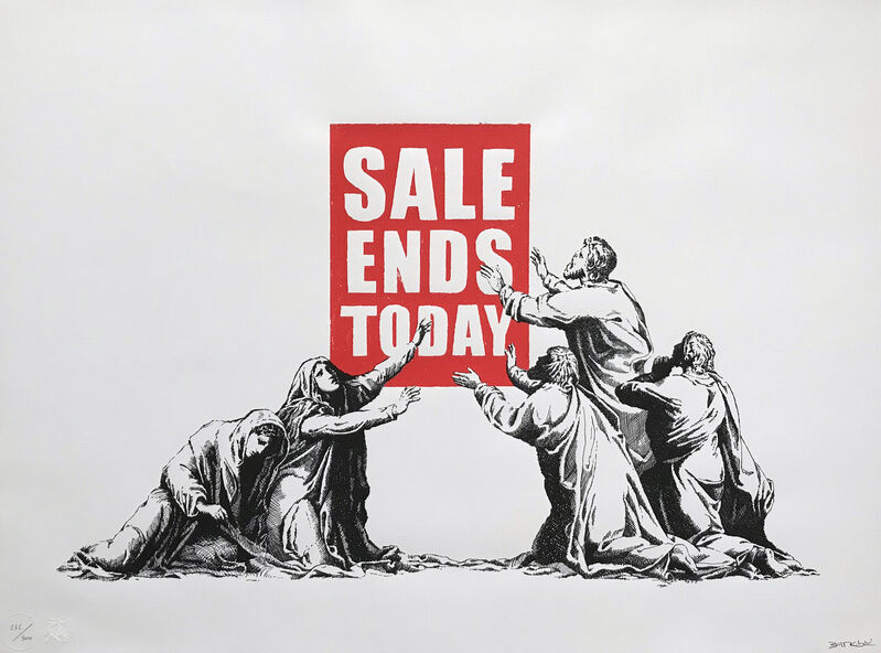 Banksy, ‘Sale Ends (V.2)’, 2017, Print, Screenprint in colours on wove, Roseberys