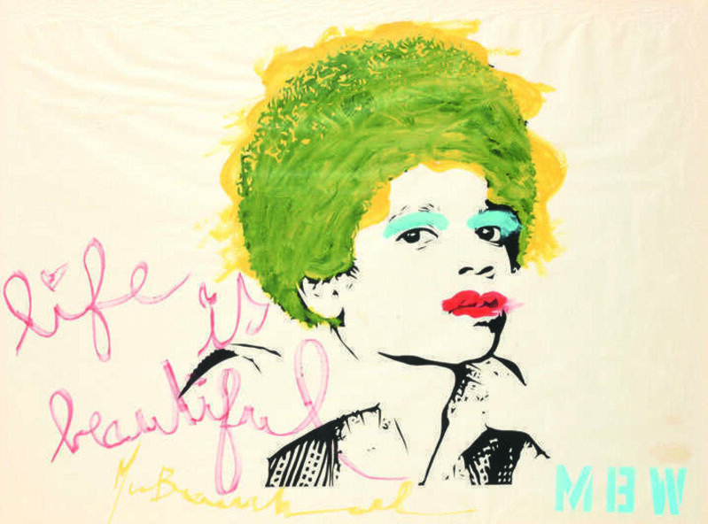 Mr. Brainwash, ‘Portrait de Mickael Jackson’, Drawing, Collage or other Work on Paper, Mixed media on paper, DIGARD AUCTION