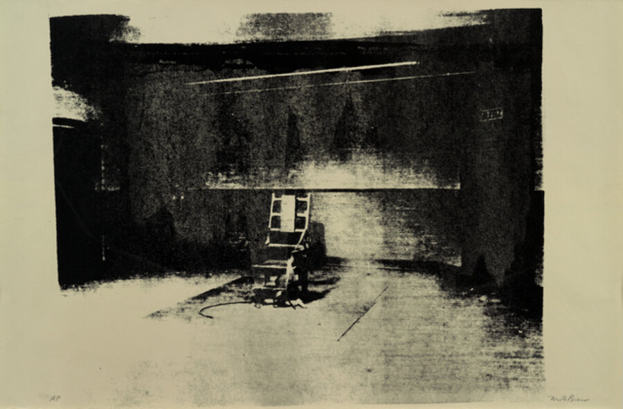 Not Warhol (Electric Chair, 1964)