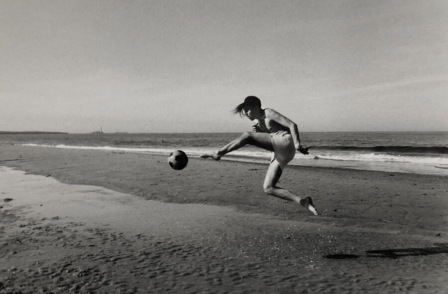Whitley Bay, June 1989, from Writing in the Sand