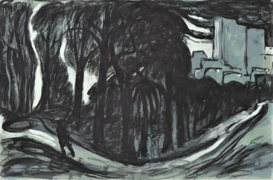 Study for 'Garden by the City'
