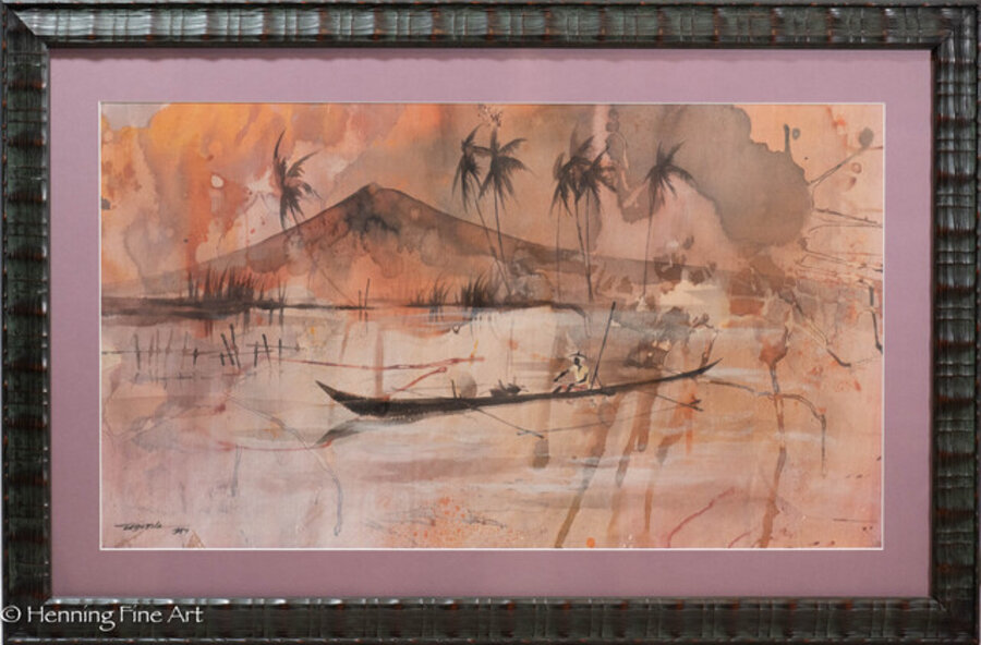 Untitled Philippine River Landscape
