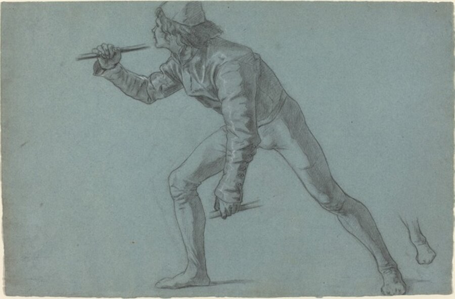 A Boy in Florentine Costume