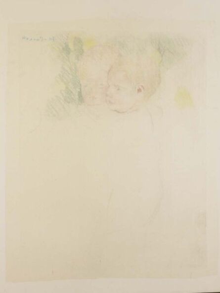 Mary Cassatt, ‘Woman and Child in Front of a Fruit Tree’, ca. 1893