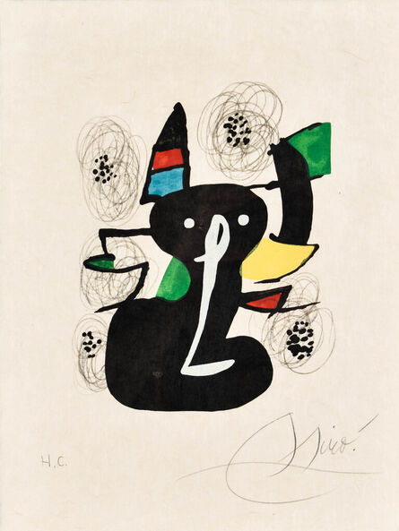 Joan Miró, ‘La Melodie Acide #3’, 1980