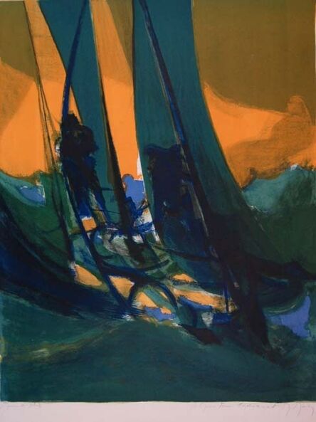 Marcel Mouly, ‘Bateau de Course (Race Boat)’, 1978