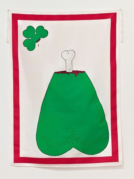 Mike Kelley, ‘Unlucky Clover’, 1989