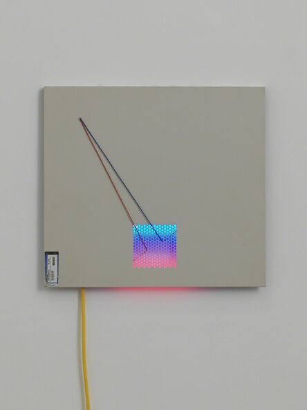 Haroon Mirza, ‘06:04 Home Edition (LED Circuit composition 17’, 2016
