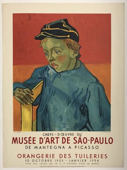Vincent van Gogh, ‘Musee d'Art de Sao-Paulo’, 1953