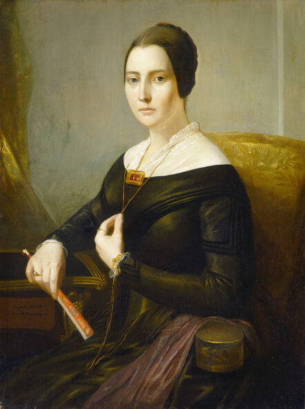 John Wesley Paradise, ‘Elizabeth Oakes Prince Smith (Mrs. Seba Smith)’, ca. 1845