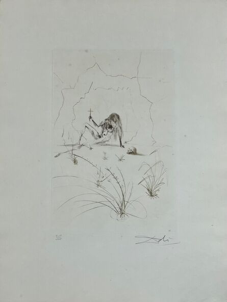 Salvador Dalí, ‘Tristan et Iseult - Brother Ogrin, l'hermite’, 1970