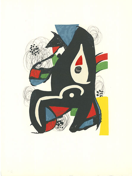 Joan Miró, ‘La mélodie acide - 10’, 1980