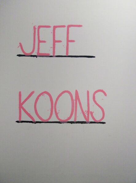 AGGTELEK, ‘Jeff Koons’, 2015