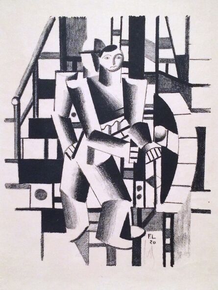 Fernand Léger, ‘Composition aux deux personnages’, 1920