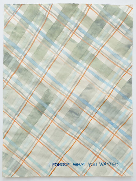 Julia Kuhl, ‘Domestic Textiles Series, I Forgot What You Wanted’, 2019