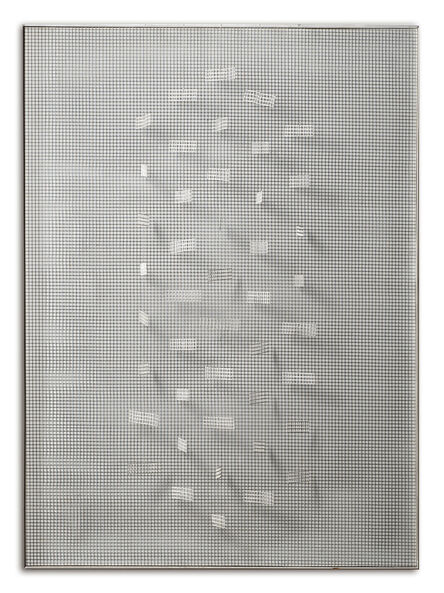 Ivan Contreras Brunet, ‘44 elements blanc-gris, blanc s/blanc’, 1973