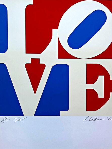 Robert Indiana, ‘The American Love (Sheehan, 76)’, 1972