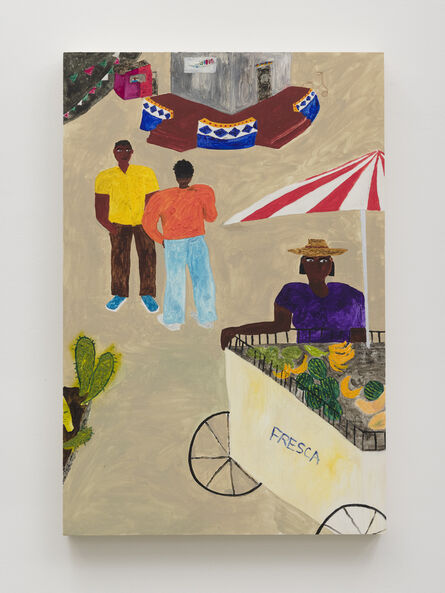 Marcus Leslie Singleton, ‘Fruit Seller, Calle Queretaro’, 2021