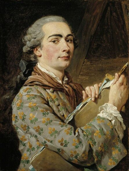 Louis-Jean-François Lagrenée, ‘Autoportrait (Self-portrait)’, 1750-1759