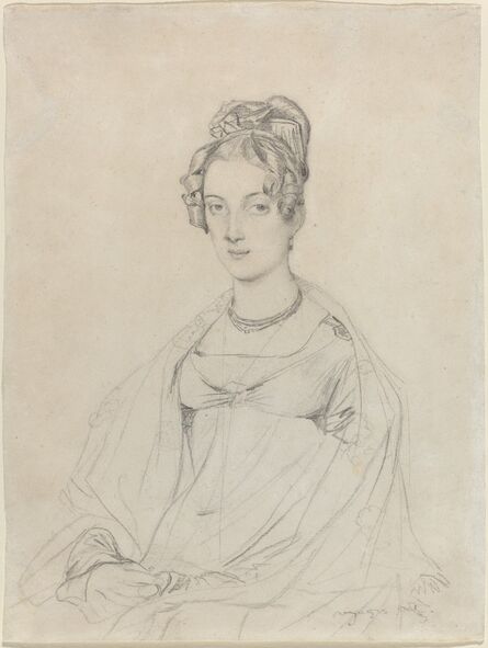 Jean-Auguste-Dominique Ingres, ‘Mrs. Edward Dodwell’, ca. 1816/1817