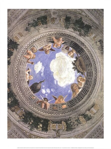 Andrea Mantegna, ‘Ceiling of the Palazzo Ducale, Mantua’, 2019