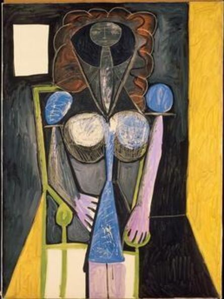 Pablo Picasso, ‘Femme dans un fauteuil (Woman in an armchair)’, 1946