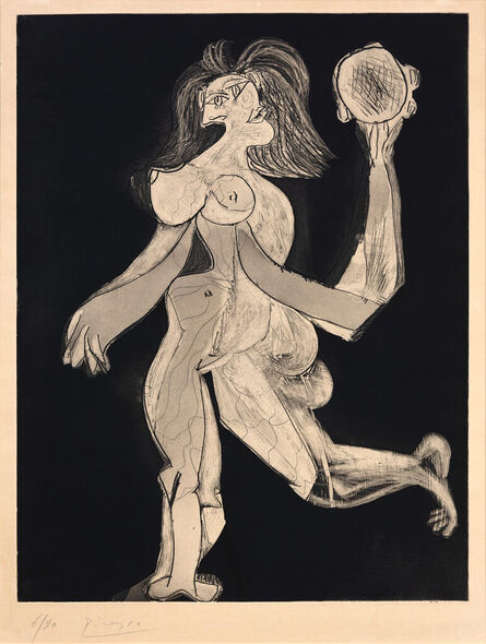 Pablo Picasso, ‘La femme au tambourin’, 1939