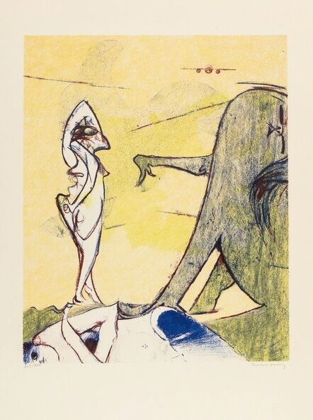 Dorothea Tanning, ‘Composition Surrealiste (Hommage à Max Ernst)’, 1974