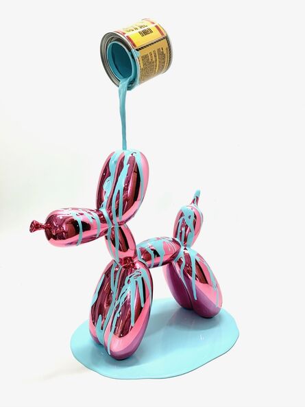 Joe Suzuki, ‘Balloon Puppy (Pink and blue)’, 2020