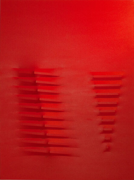Agostino Bonalumi, ‘Rosso’, 1974