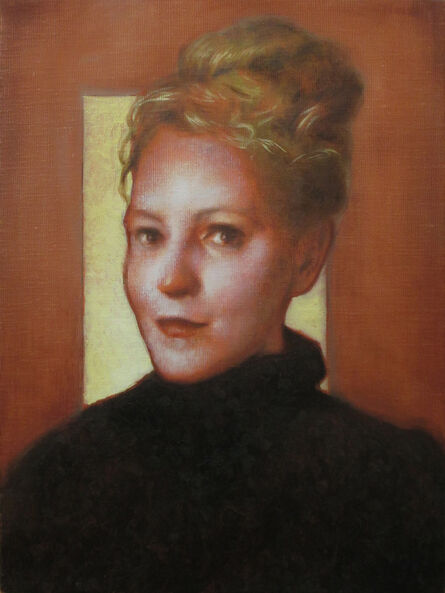 Daniel Maidman, ‘Red Painting ( Portrait of Diane Feissel)’, 2020