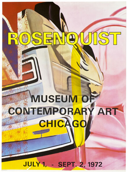 James Rosenquist, ‘Museum of Contemporary Art Chicago 1972’, 1972