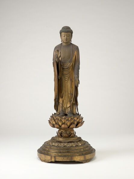 ‘Standing Amitābha (Amida), Buddha of the Western Paradise’, 13th century