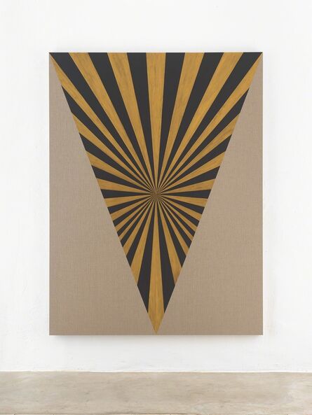 Elisabeth Frieberg, ‘Muff, Black, Gold, Center, Beam’, 2018
