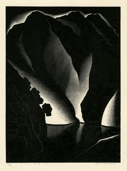 Paul Landacre, ‘Tuonela’, 1934