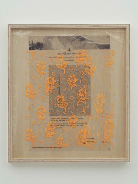 Yuki Okumura, ‘Collaboration Study (Fontana Hisachika Painting - Orange) ’, 2019