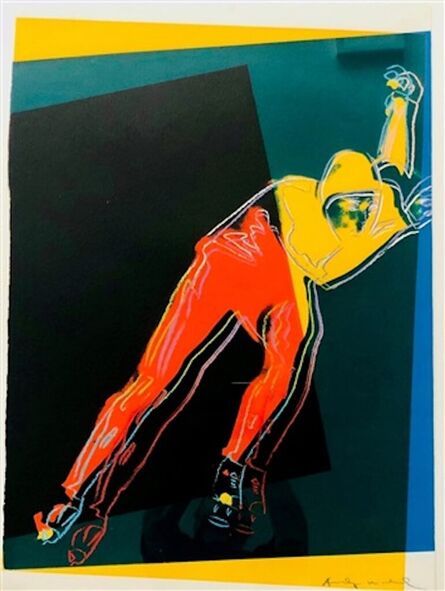 Andy Warhol, ‘Speed Skater 1(from Art and Sports Portfolio)’, ca. 1983