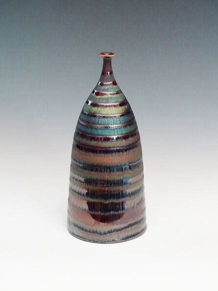 Hideaki Miyamura, ‘Vase with blue wave glaze’, n/a
