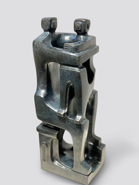 Alfred Basbous, ‘Father and Son’, Conceived in 1980-Cast in 2002 during the artist’s life