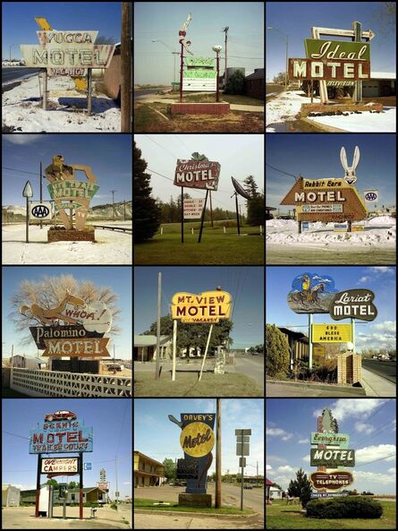 Steve Fitch, ‘Motel Signs, 1979 to 1989’