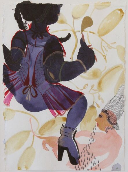 Rina Banerjee, ‘Her jama would jingle as she stamped on her earth and willingly remained single’, 2011