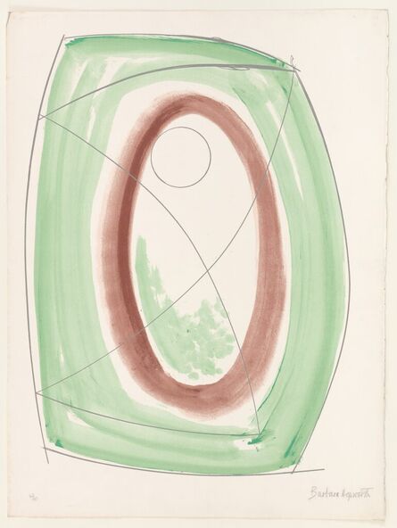 Barbara Hepworth, ‘November Green’, 1970