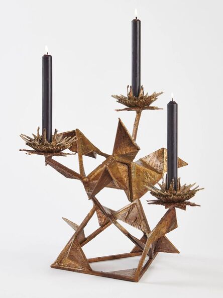 Hubert Le Gall, ‘"3 Chardons" Candlestick’, 2023
